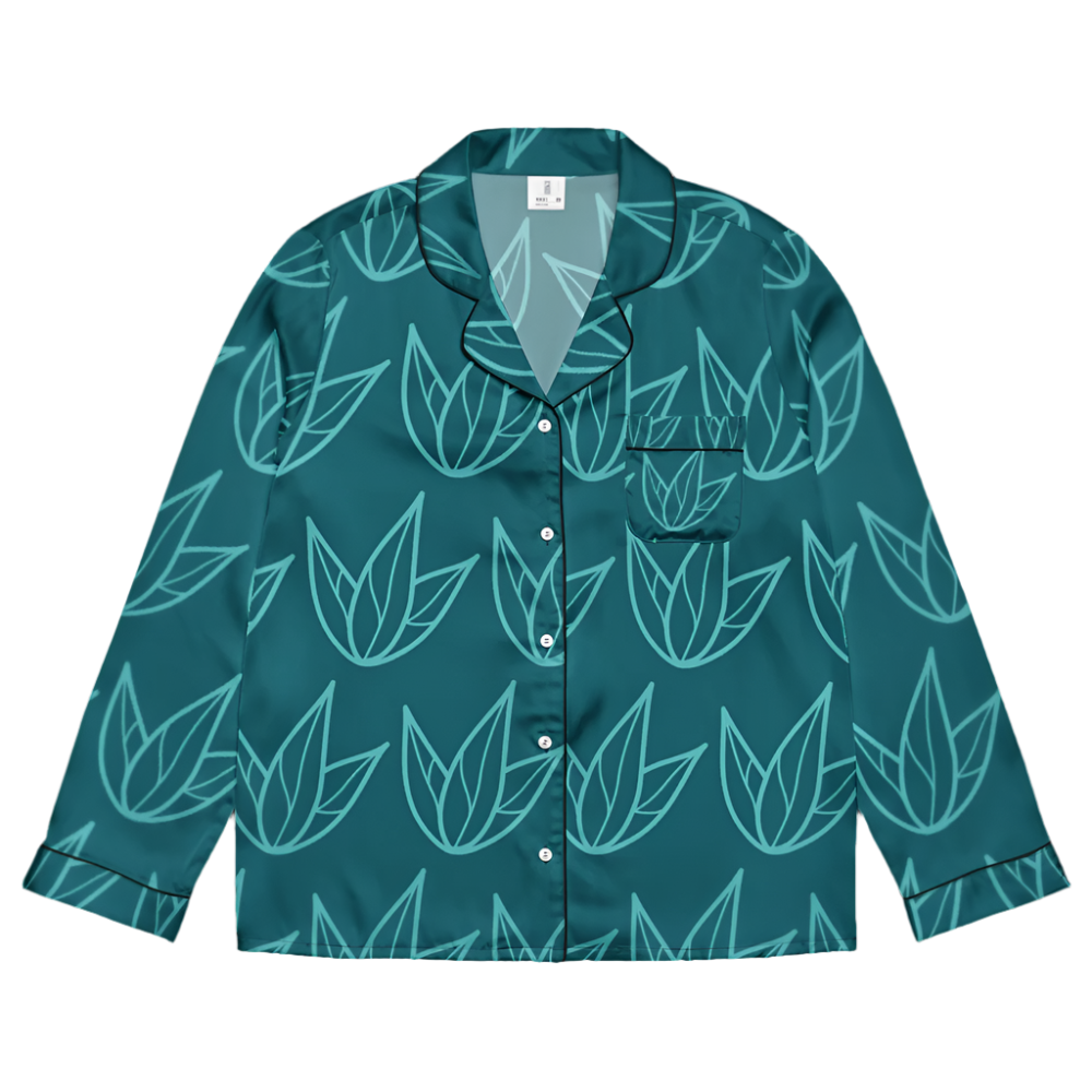 Leaf Me Alone Pajama Top - Long Sleeve