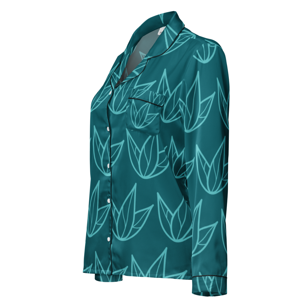Leaf Me Alone Pajama Top - Long Sleeve